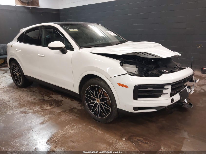 2024 Porsche Cayenne VIN WP1BA2AY1RDA56488 IAAI salvage auction — Front End, Mv-907A (New York), sold $31,600 on 2026-04-21 (photo 1)