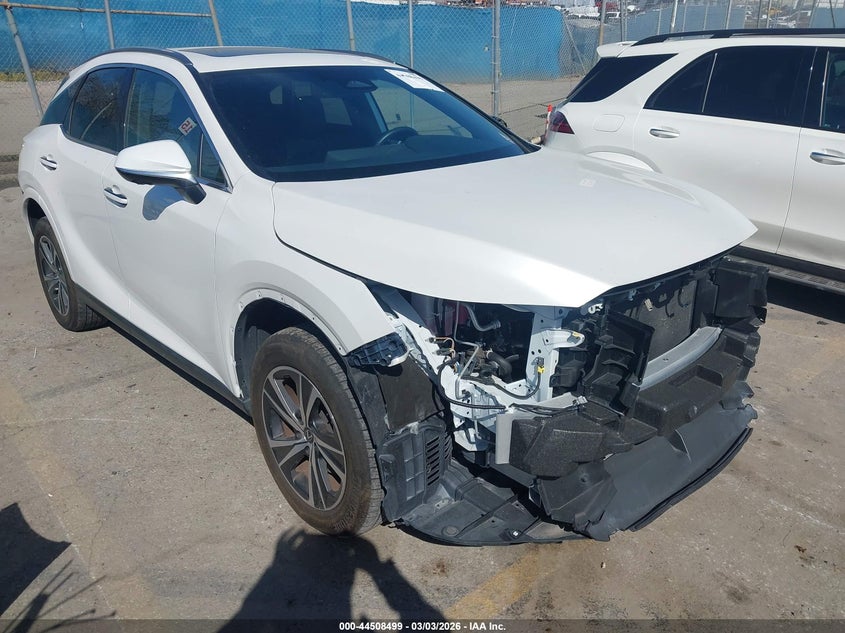 2024 Lexus RX 350 VIN JTJCHMAA4R2013305 IAAI salvage auction — Stripped, Clear (California), sold $32,500 on 2026-04-15 (photo 1)