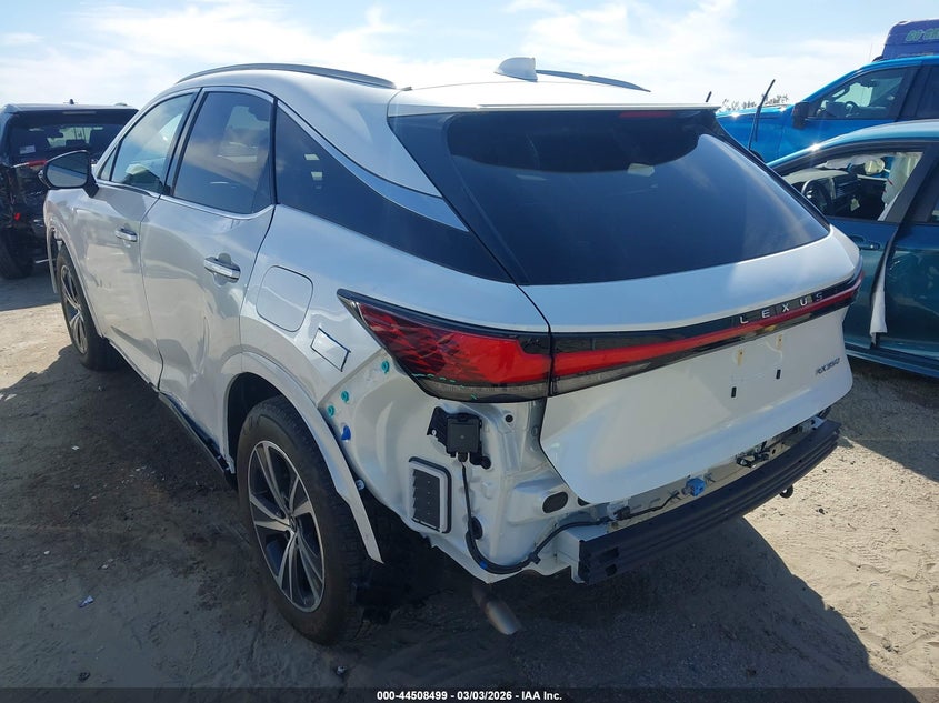 2024 Lexus RX 350 VIN JTJCHMAA4R2013305 IAAI salvage auction — Stripped, Clear (California), sold $32,500 on 2026-04-15 (photo 3)