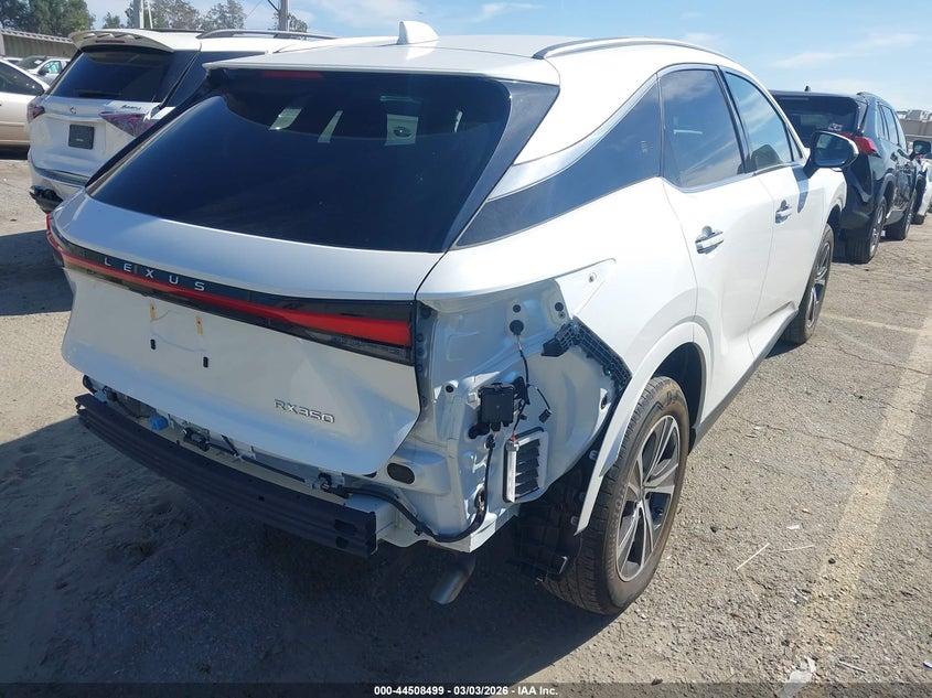 2024 Lexus RX 350 VIN JTJCHMAA4R2013305 IAAI salvage auction — Stripped, Clear (California), sold $32,500 on 2026-04-15 (photo 4)