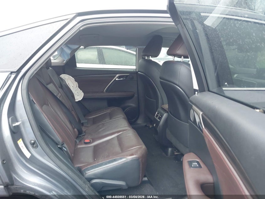 2017 Lexus Rx VIN 2T2BZMCAXHC107516 IAAI salvage auction — REAR END, Salvage Title, sold $8,100 on 2026-09-10 (photo 8)