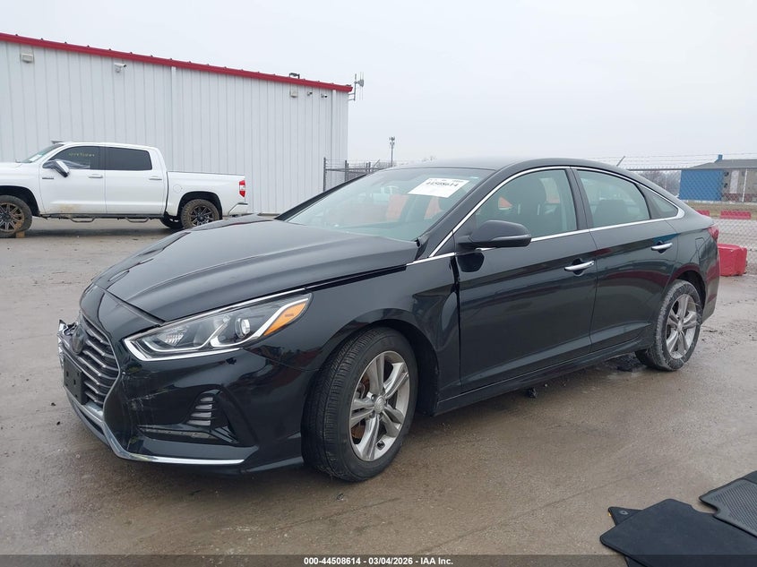 2018 Hyundai Sonata VIN 5NPE34AF6JH688534 IAAI salvage auction — RIGHT FRONT, Salvage (Illinois), sold $1,750 on 2026-07-31 (photo 2)