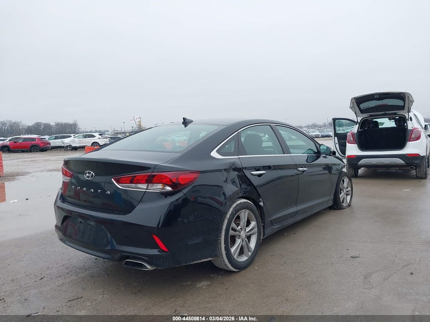 2018 Hyundai Sonata VIN 5NPE34AF6JH688534 IAAI salvage auction — RIGHT FRONT, Salvage (Illinois), sold $1,750 on 2026-07-31 (photo 4)
