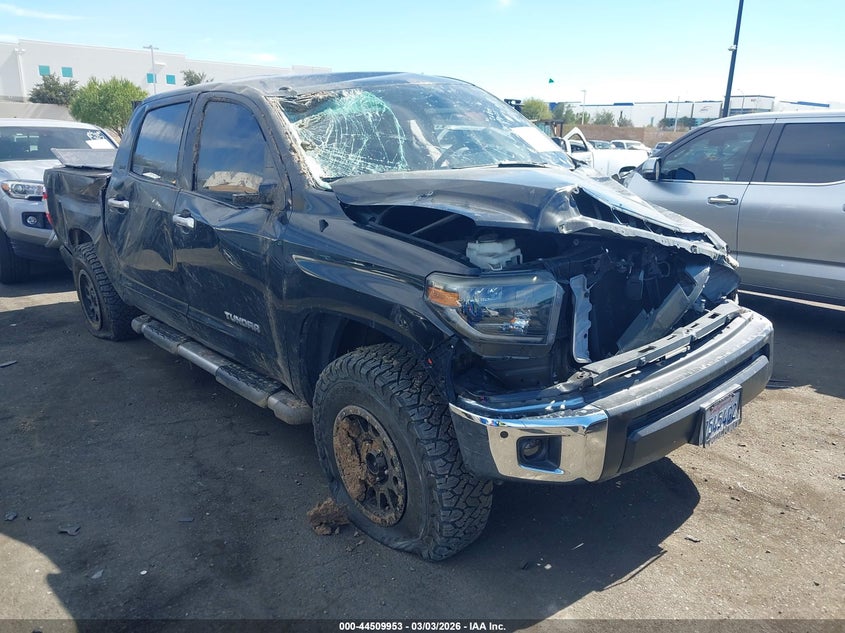 2017 Toyota Tundra VIN 5TFEM5F12HX117296 IAAI salvage auction — ROLLOVER, Salvage Title, sold $4,950 on 2026-07-10 (photo 1)