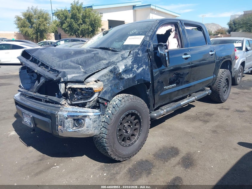 2017 Toyota Tundra VIN 5TFEM5F12HX117296 IAAI salvage auction — ROLLOVER, Salvage Title, sold $4,950 on 2026-07-10 (photo 2)