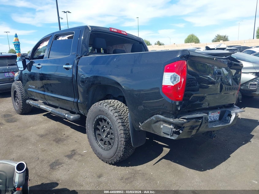 2017 Toyota Tundra VIN 5TFEM5F12HX117296 IAAI salvage auction — ROLLOVER, Salvage Title, sold $4,950 on 2026-07-10 (photo 3)