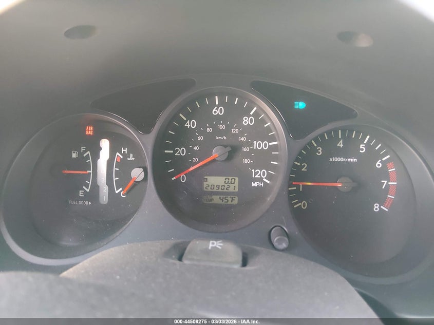 2004 Subaru Forester VIN JF1SG63674H744635 IAAI salvage auction — FRONT END, Salvage (Nevada), sold $25 on 2026-07-17 (photo 7)