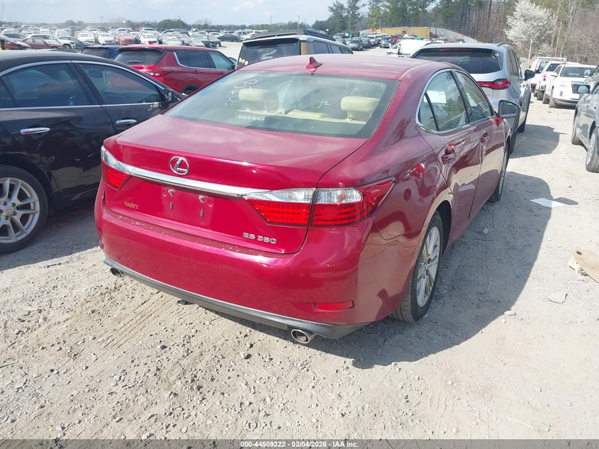 2014 Lexus ES VIN JTHBK1GG5E2109852 IAAI salvage auction — RIGHT SIDE, Salvage (Georgia), sold $275 on 2026-07-28 (photo 4)