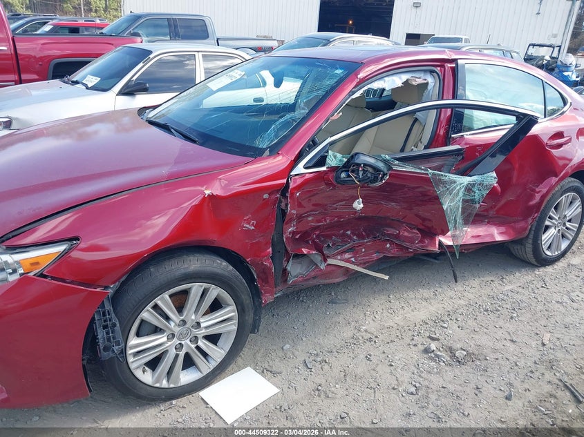 2014 Lexus ES VIN JTHBK1GG5E2109852 IAAI salvage auction — RIGHT SIDE, Salvage (Georgia), sold $275 on 2026-07-28 (photo 6)