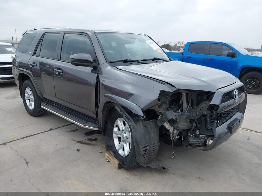2016 Toyota 4runner VIN JTEZU5JR8G5119705 IAAI salvage auction — LEFT & RIGHT, Salvage Title, sold $5,100 on 2026-07-20 (photo 1)
