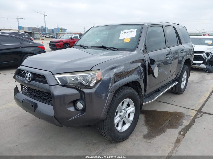 2016 Toyota 4runner VIN JTEZU5JR8G5119705 IAAI salvage auction — LEFT & RIGHT, Salvage Title, sold $5,100 on 2026-07-20 (photo 2)