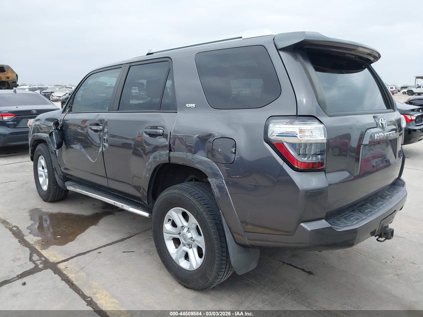 2016 Toyota 4runner VIN JTEZU5JR8G5119705 IAAI salvage auction — LEFT & RIGHT, Salvage Title, sold $5,100 on 2026-07-20 (photo 3)