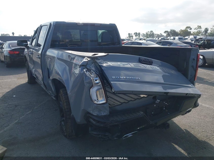 2024 Chevrolet Silverado 1500 VIN 3GCUDFELXRG271510 IAAI salvage auction — Side, Salvage (California), sold $10,400 on 2026-07-09 (photo 3)