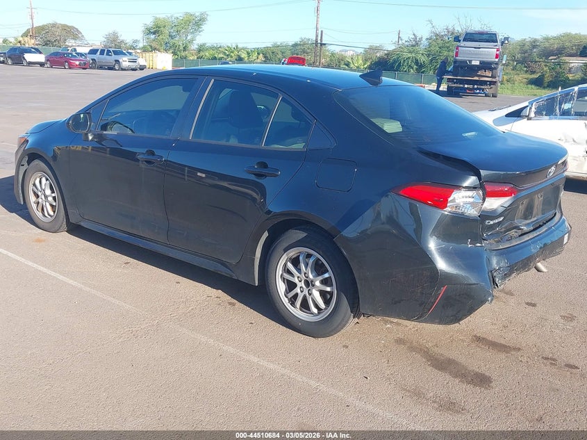 2022 Toyota Corolla VIN JTDEAMDE8NJ045821 IAAI salvage auction — REAR END, Salvage (Hawaii), sold $2,050 on 2026-07-28 (photo 3)