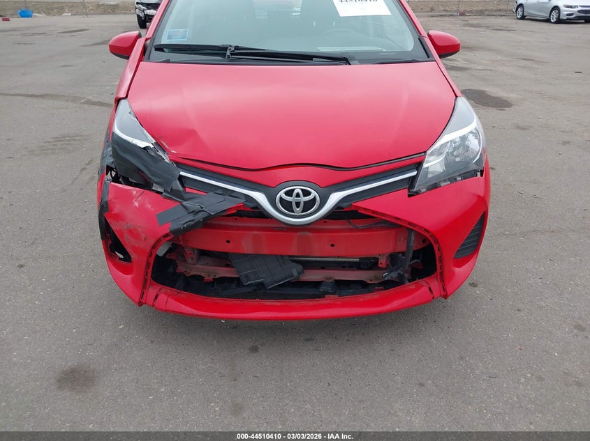 2015 Toyota Yaris VIN VNKKTUD31FA022286 IAAI salvage auction — FRONT & REAR, Salvage (Minnesota), sold $2,300 on 2026-07-20 (photo 6)
