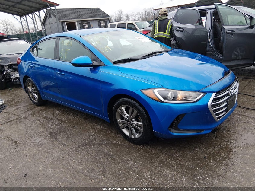 2017 Hyundai Elantra VIN KMHD84LF0HU241588 IAAI salvage auction — FRONT END, Salvage - Greater Than 75% (Maryland), sold $1,100 on 2026-07-23 (photo 1)