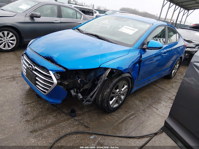 2017 Hyundai Elantra VIN KMHD84LF0HU241588 IAAI salvage auction — FRONT END, Salvage - Greater Than 75% (Maryland), sold $1,100 on 2026-07-23 (photo 2)