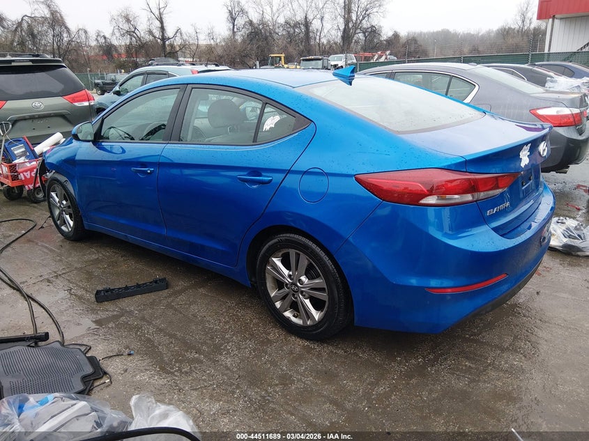 2017 Hyundai Elantra VIN KMHD84LF0HU241588 IAAI salvage auction — FRONT END, Salvage - Greater Than 75% (Maryland), sold $1,100 on 2026-07-23 (photo 3)