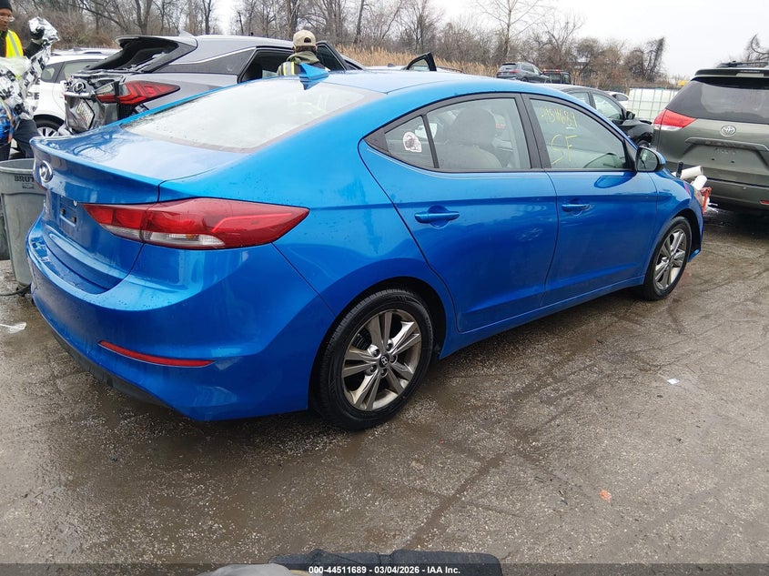 2017 Hyundai Elantra VIN KMHD84LF0HU241588 IAAI salvage auction — FRONT END, Salvage - Greater Than 75% (Maryland), sold $1,100 on 2026-07-23 (photo 4)