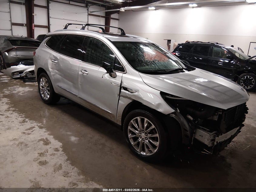 2019 Buick Enclave VIN 5GAEVBKW5KJ293848 IAAI salvage auction — FRONT END, Salvage Title, sold $2,100 on 2026-09-08 (photo 1)