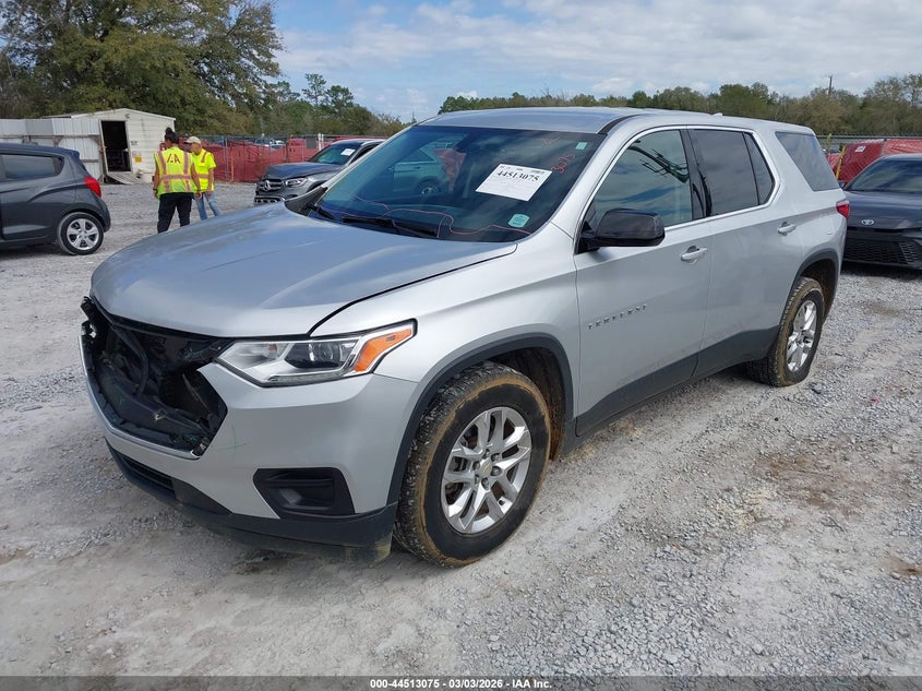 2019 Chevrolet Traverse VIN 1GNERFKW5KJ126665 IAAI salvage auction — FRONT END, Salvage Title, sold $3,350 on 2026-07-09 (photo 2)