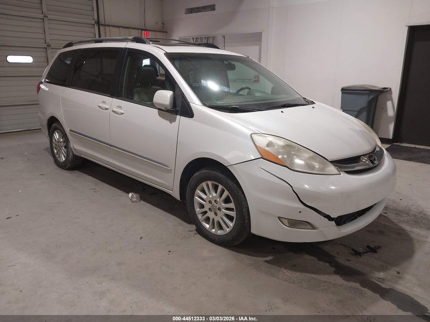 2007 Toyota Sienna VIN 5TDBK22C87S001426 IAAI salvage auction — LEFT REAR, Salvage (North Carolina), sold $1,150 on 2026-07-16 (photo 1)