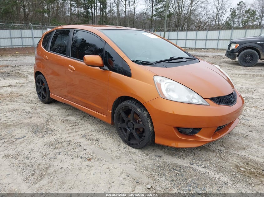 2010 Honda Fit VIN JHMGE8H45AC007644 IAAI salvage auction — REAR END, Salvage (Georgia), sold $1,150 on 2026-07-11 (photo 1)