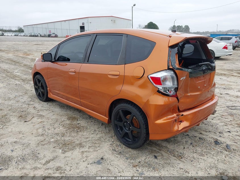 2010 Honda Fit VIN JHMGE8H45AC007644 IAAI salvage auction — REAR END, Salvage (Georgia), sold $1,150 on 2026-07-11 (photo 3)