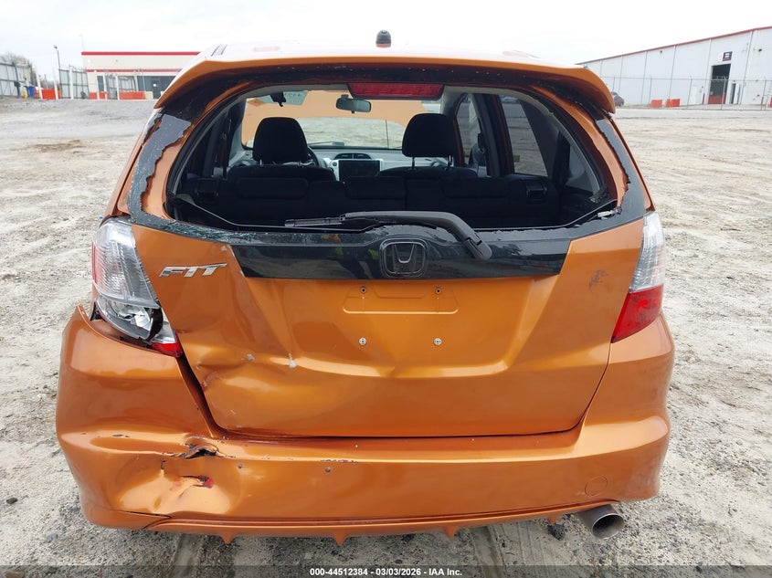 2010 Honda Fit VIN JHMGE8H45AC007644 IAAI salvage auction — REAR END, Salvage (Georgia), sold $1,150 on 2026-07-11 (photo 6)