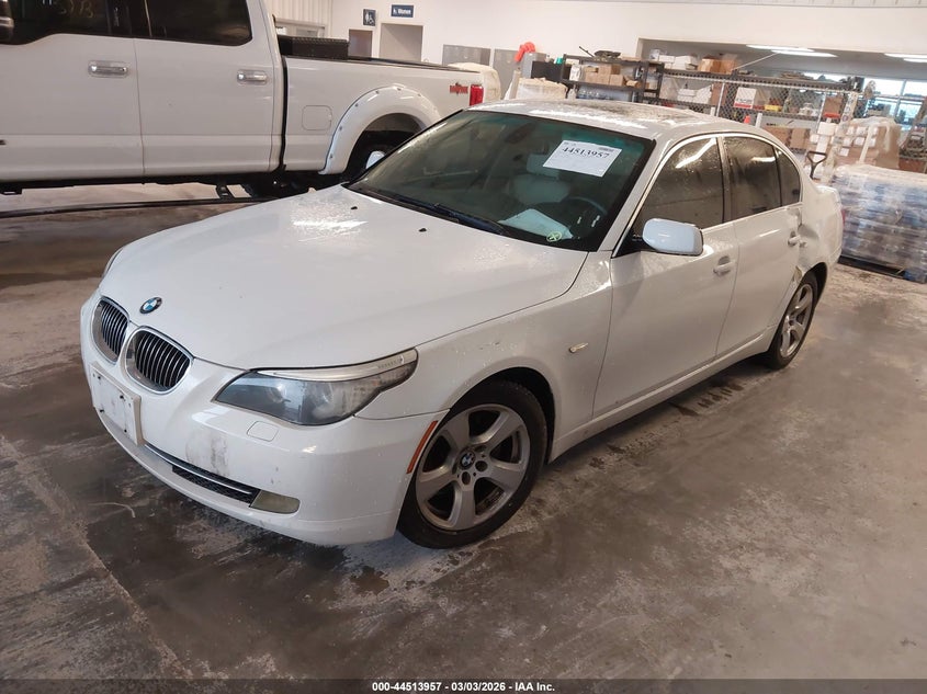 2008 BMW 5 series VIN WBANU53598CT02361 IAAI salvage auction — LEFT SIDE, Clear (Missouri), sold $100 on 2026-07-21 (photo 2)