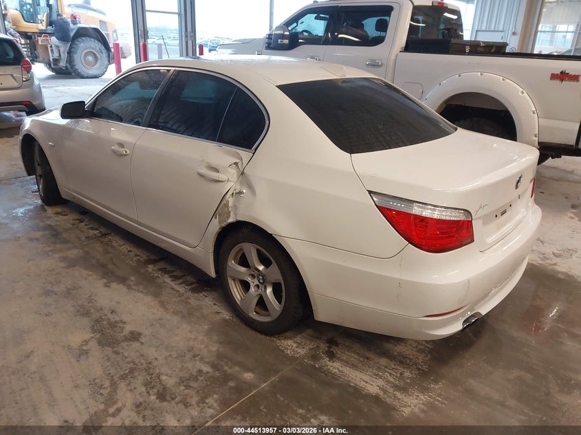 2008 BMW 5 series VIN WBANU53598CT02361 IAAI salvage auction — LEFT SIDE, Clear (Missouri), sold $100 on 2026-07-21 (photo 3)