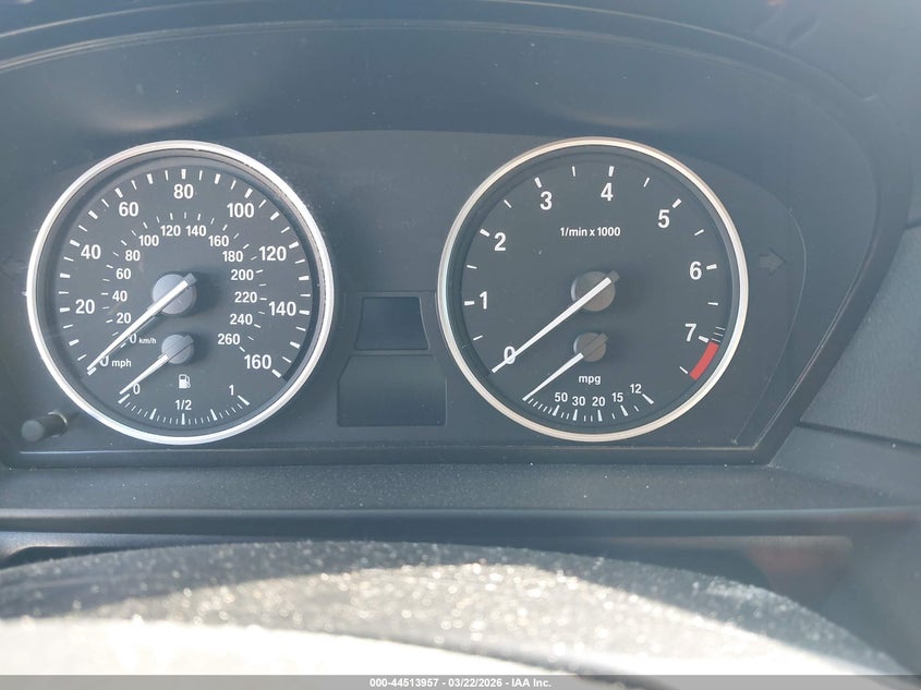 2008 BMW 5 series VIN WBANU53598CT02361 IAAI salvage auction — LEFT SIDE, Clear (Missouri), sold $100 on 2026-07-21 (photo 7)