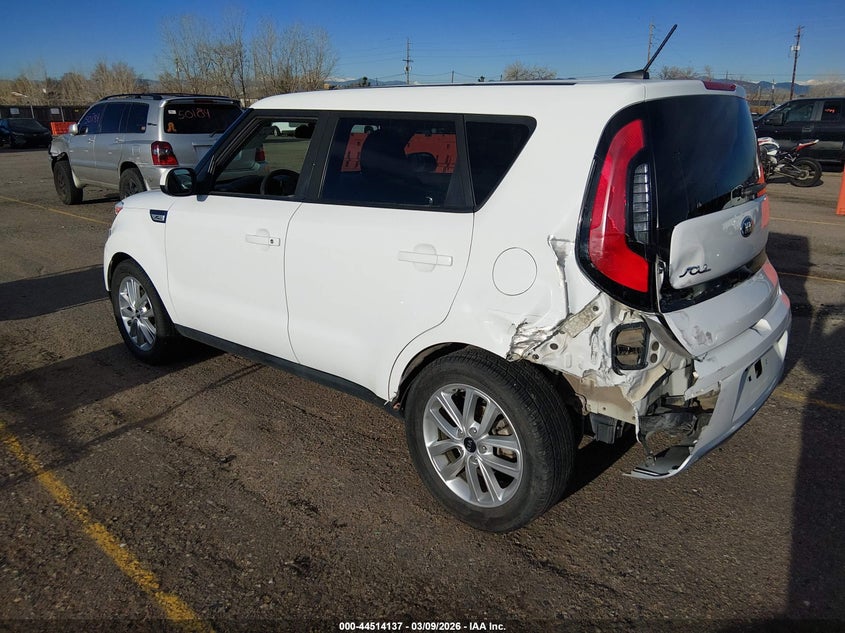 2017 Kia Soul VIN KNDJP3A51H7493038 IAAI salvage auction — REAR END, Salvage (Colorado), sold $1,525 on 2026-07-14 (photo 3)