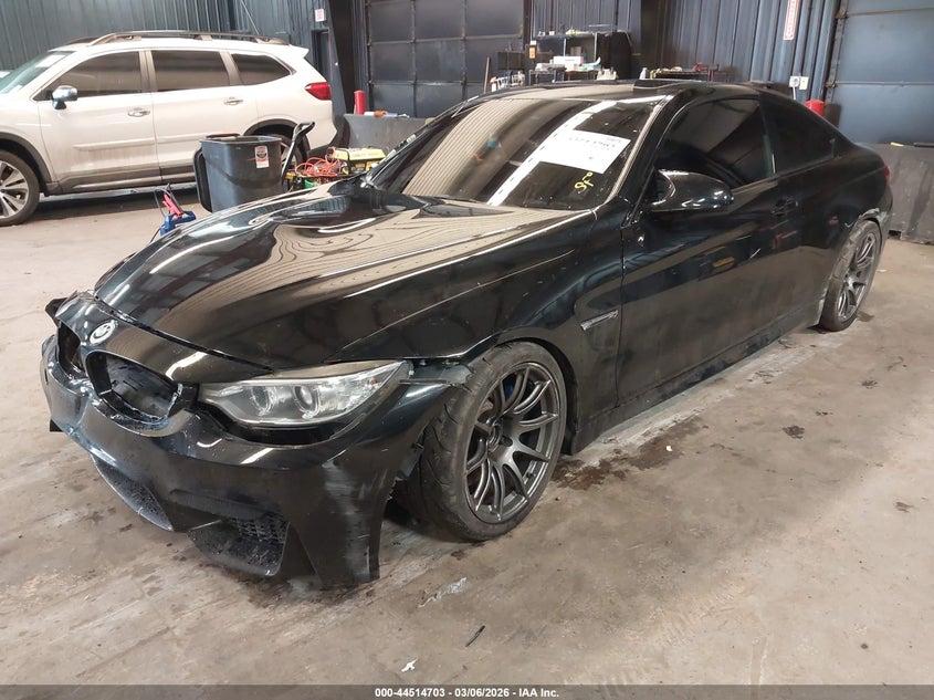 2015 BMW M4 VIN WBS3R9C5XFK334413 IAAI salvage auction — FRONT END, Salvage Title, sold $3,550 on 2026-07-28 (photo 2)