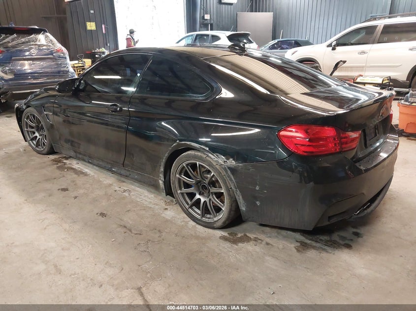 2015 BMW M4 VIN WBS3R9C5XFK334413 IAAI salvage auction — FRONT END, Salvage Title, sold $3,550 on 2026-07-28 (photo 3)