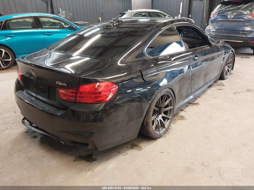 2015 BMW M4 VIN WBS3R9C5XFK334413 IAAI salvage auction — FRONT END, Salvage Title, sold $3,550 on 2026-07-28 (photo 4)