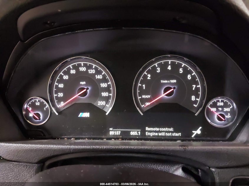 2015 BMW M4 VIN WBS3R9C5XFK334413 IAAI salvage auction — FRONT END, Salvage Title, sold $3,550 on 2026-07-28 (photo 7)