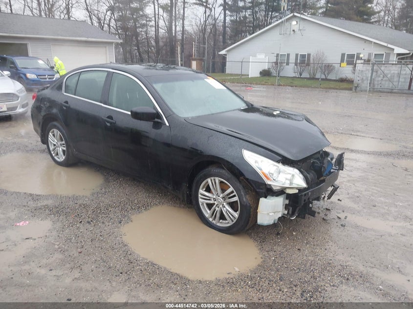 2011 Infiniti G37 VIN JN1CV6ARXBM350796 IAAI salvage auction — FRONT END, Salvage (Ohio), sold $600 on 2026-07-13 (photo 1)