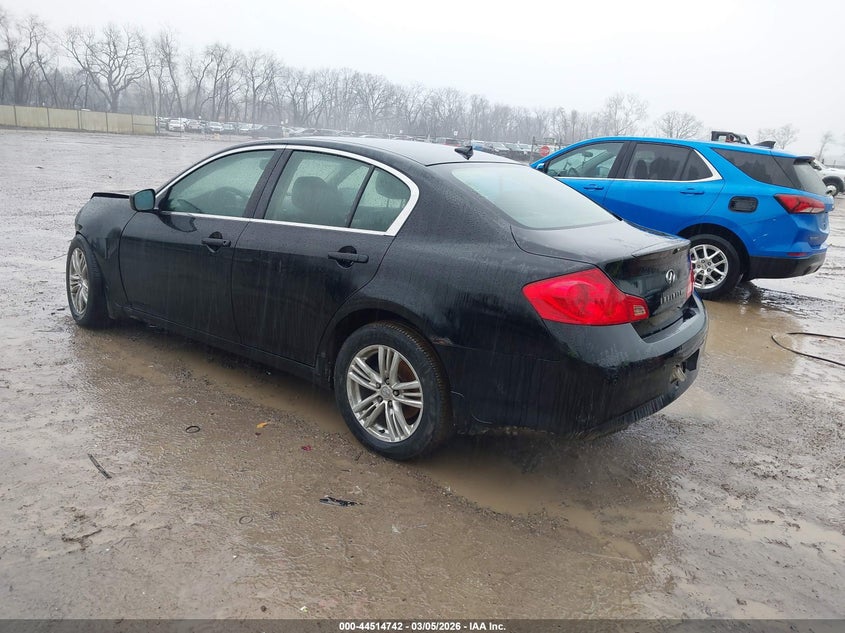 2011 Infiniti G37 VIN JN1CV6ARXBM350796 IAAI salvage auction — FRONT END, Salvage (Ohio), sold $600 on 2026-07-13 (photo 3)
