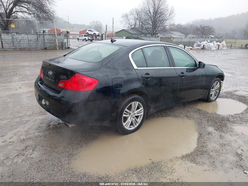 2011 Infiniti G37 VIN JN1CV6ARXBM350796 IAAI salvage auction — FRONT END, Salvage (Ohio), sold $600 on 2026-07-13 (photo 4)