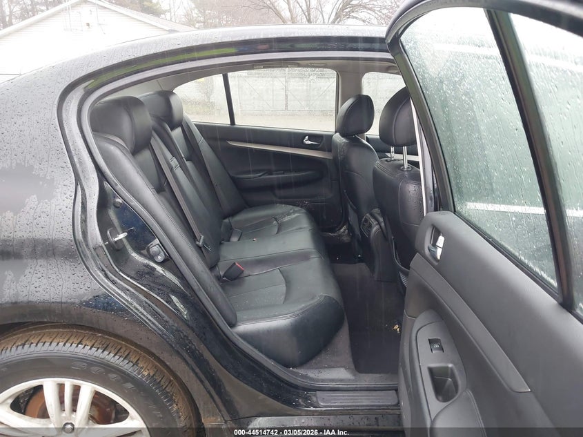 2011 Infiniti G37 VIN JN1CV6ARXBM350796 IAAI salvage auction — FRONT END, Salvage (Ohio), sold $600 on 2026-07-13 (photo 8)