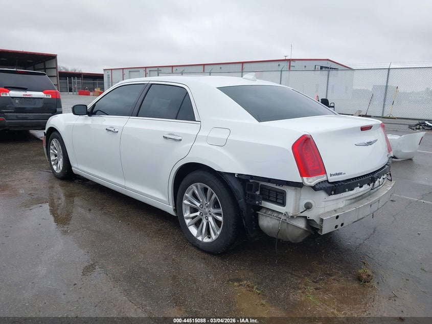 2016 Chrysler 300c VIN 2C3CCAEG6GH212184 IAAI salvage auction — FRONT & REAR, Salvage Title, sold $1,150 on 2026-09-11 (photo 3)