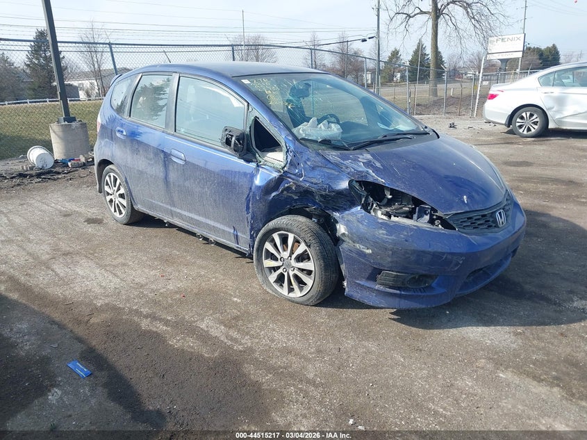 2013 Honda Fit VIN JHMGE8H51DC068213 IAAI salvage auction — FRONT END, Clear (Michigan), sold $375 on 2026-07-16 (photo 1)