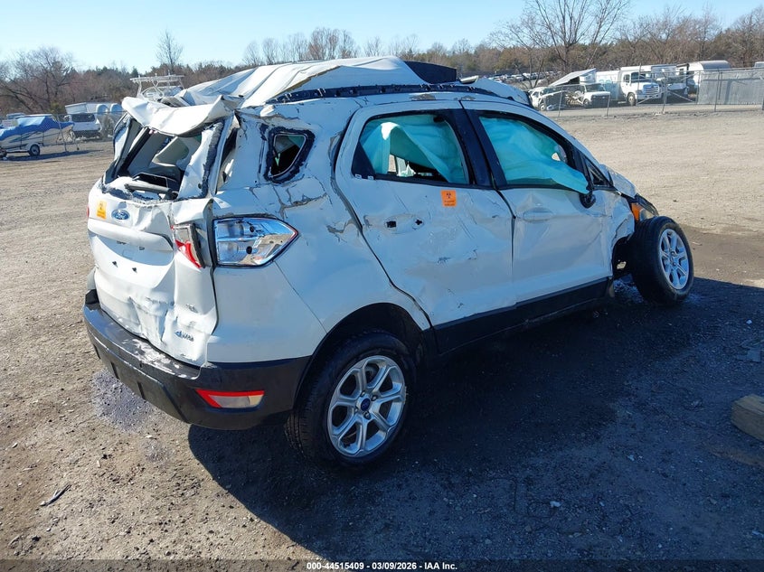 2019 Ford Ecosport VIN MAJ6S3GL1KC263868 IAAI salvage auction — ROLLOVER, Salvage Title, sold $275 on 2026-07-21 (photo 4)