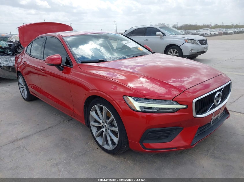 2019 Volvo S60 VIN 7JRA22TK5KG017508 IAAI salvage auction — REAR END, Salvage (Texas), sold $4,550 on 2026-07-27 (photo 1)