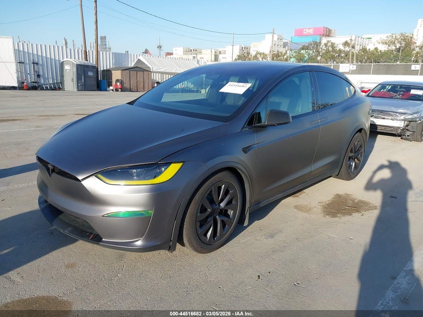2024 Tesla Model x VIN 7SAXCDE56RF439125 IAAI salvage auction — REAR END, Salvage (California), sold $27,000 on 2026-07-24 (photo 2)