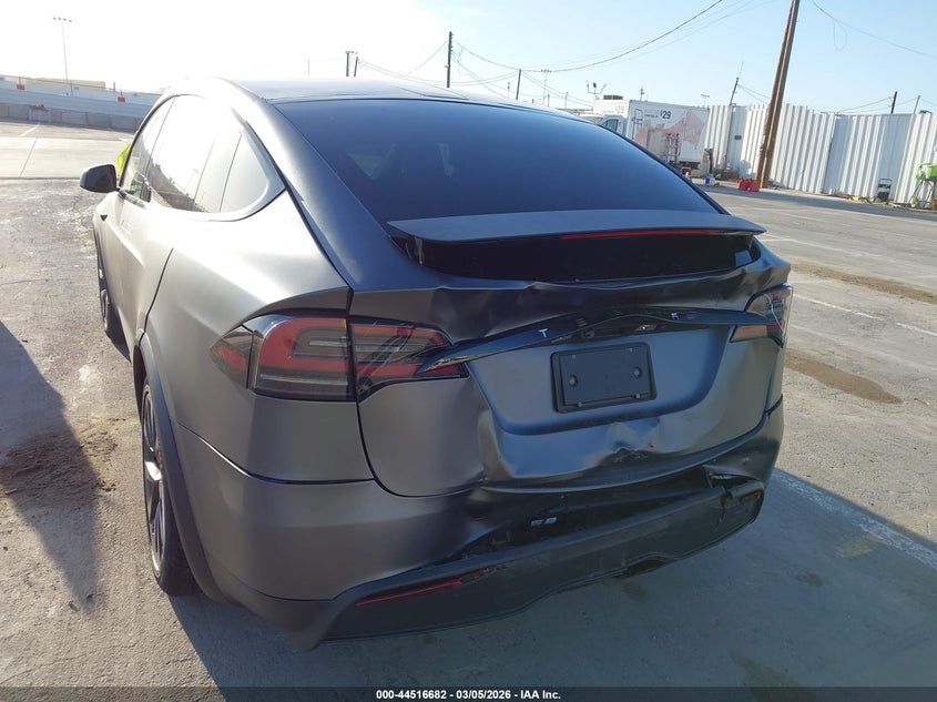 2024 Tesla Model x VIN 7SAXCDE56RF439125 IAAI salvage auction — REAR END, Salvage (California), sold $27,000 on 2026-07-24 (photo 6)