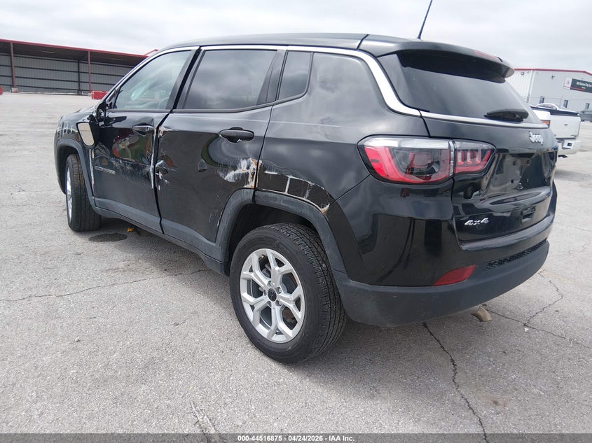 2025 Jeep Compass VIN 3C4NJDAN8ST502975 IAAI salvage auction — LEFT & RIGHT, Wait Title, sold $2,950 on 2026-07-09 (photo 3)