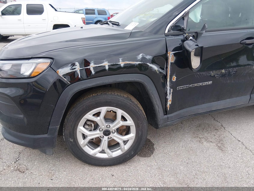 2025 Jeep Compass VIN 3C4NJDAN8ST502975 IAAI salvage auction — LEFT & RIGHT, Wait Title, sold $2,950 on 2026-07-09 (photo 6)