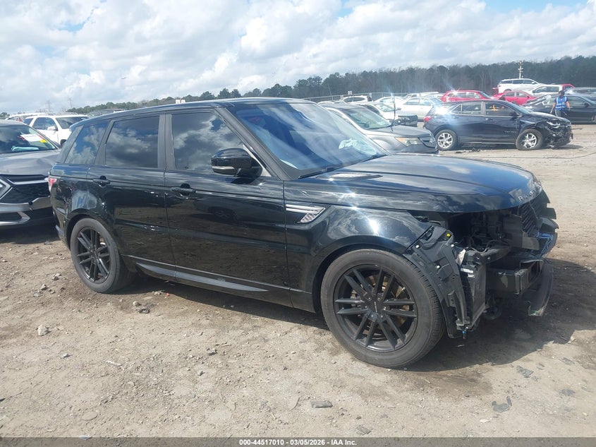 2017 Land rover Range rover sport VIN SALWR2FV7HA178369 IAAI salvage auction — FRONT END, Clear (Georgia), sold $5,450 on 2026-07-22 (photo 1)